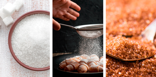 Azúcar glass, refinada o mascabado… ¿cuál es la mejor para tu pastel?