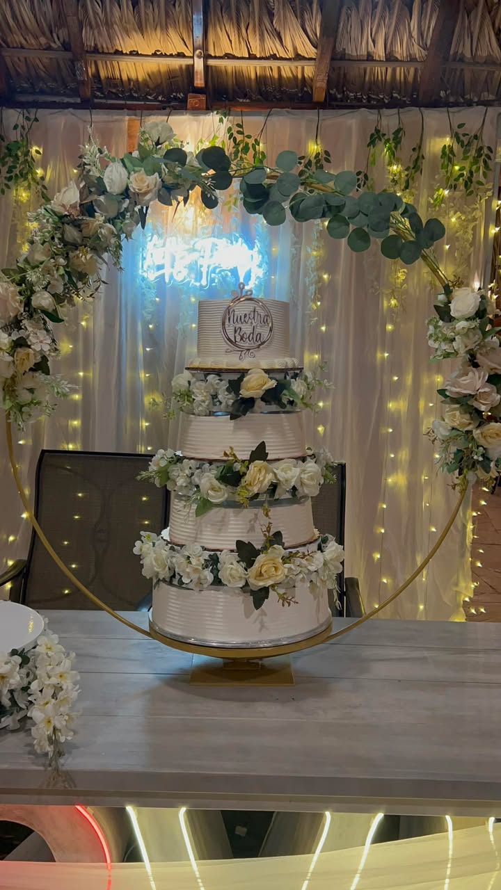 Aro para enmarcar pastel