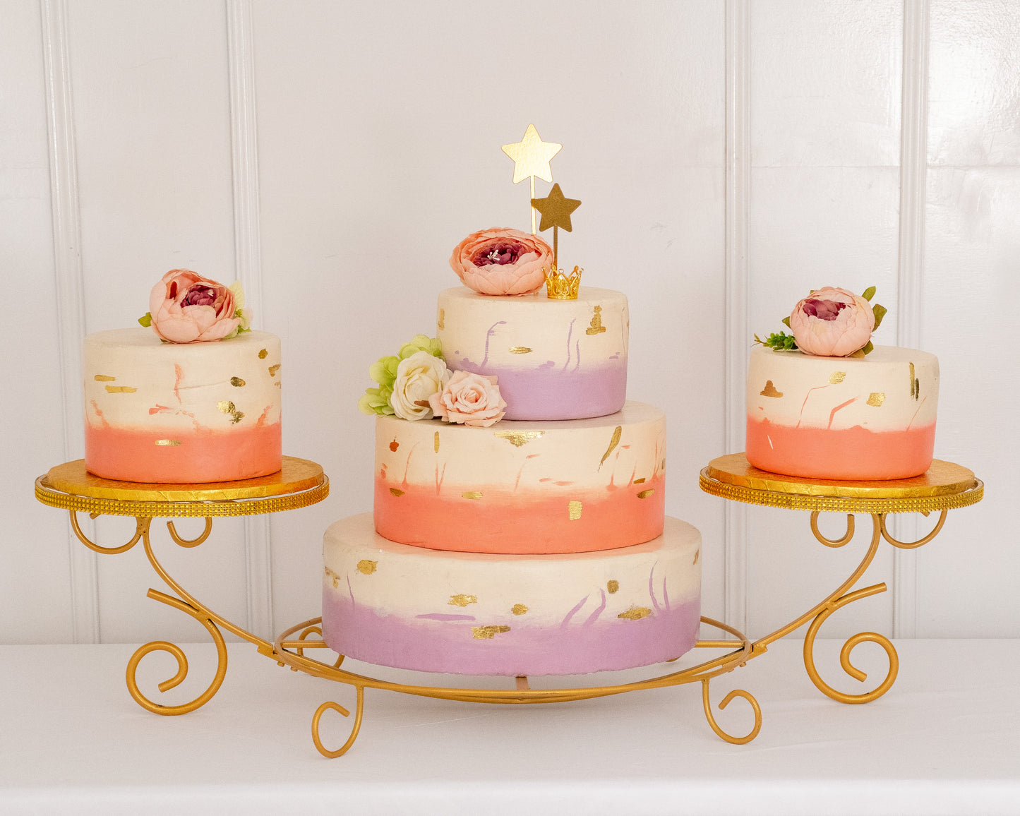 Arcadia de 3 color ORO