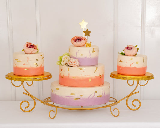 Arcadia de 3 color ORO