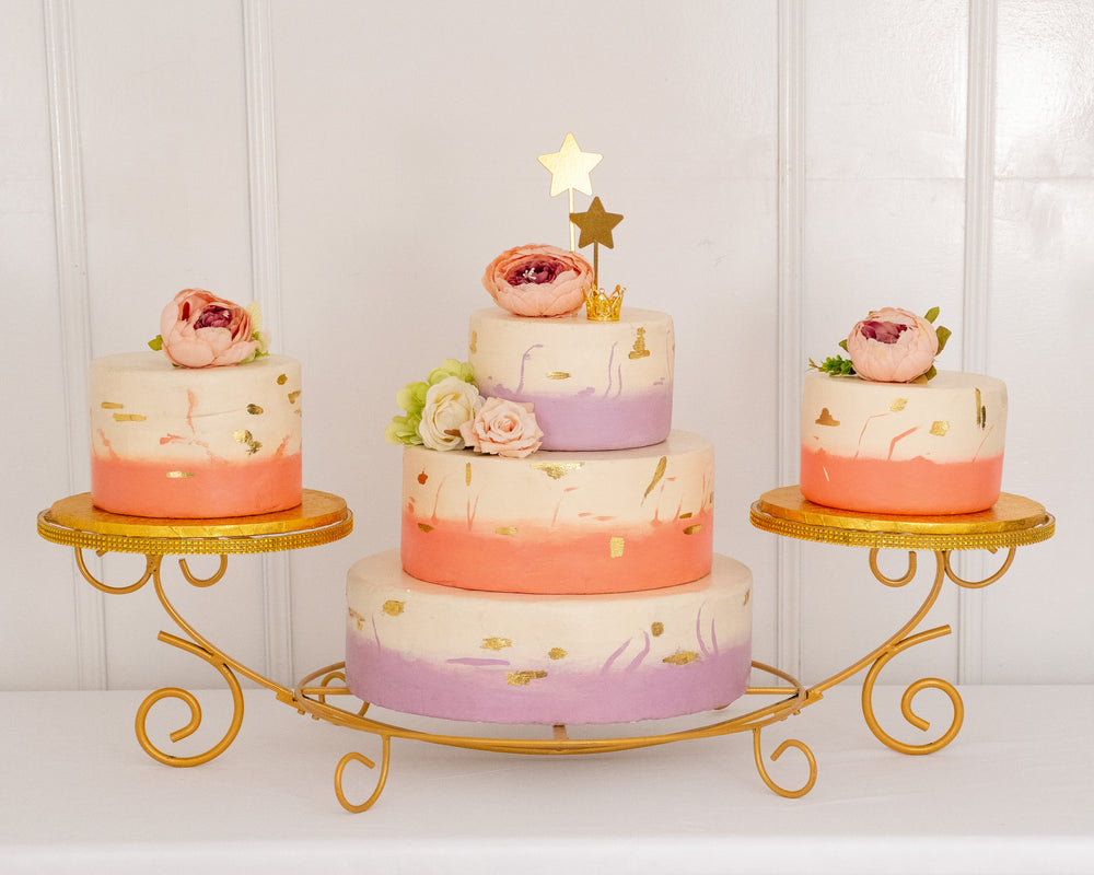 Arcadia de 3 color ORO