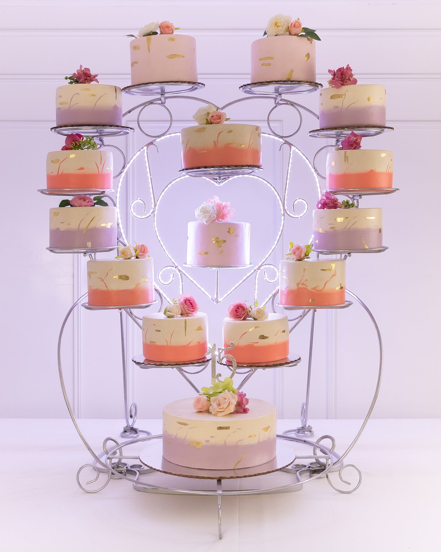 Corazón boris de 15 con luz