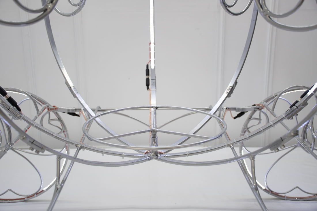 Carruaje cenicienta de 15 con luz