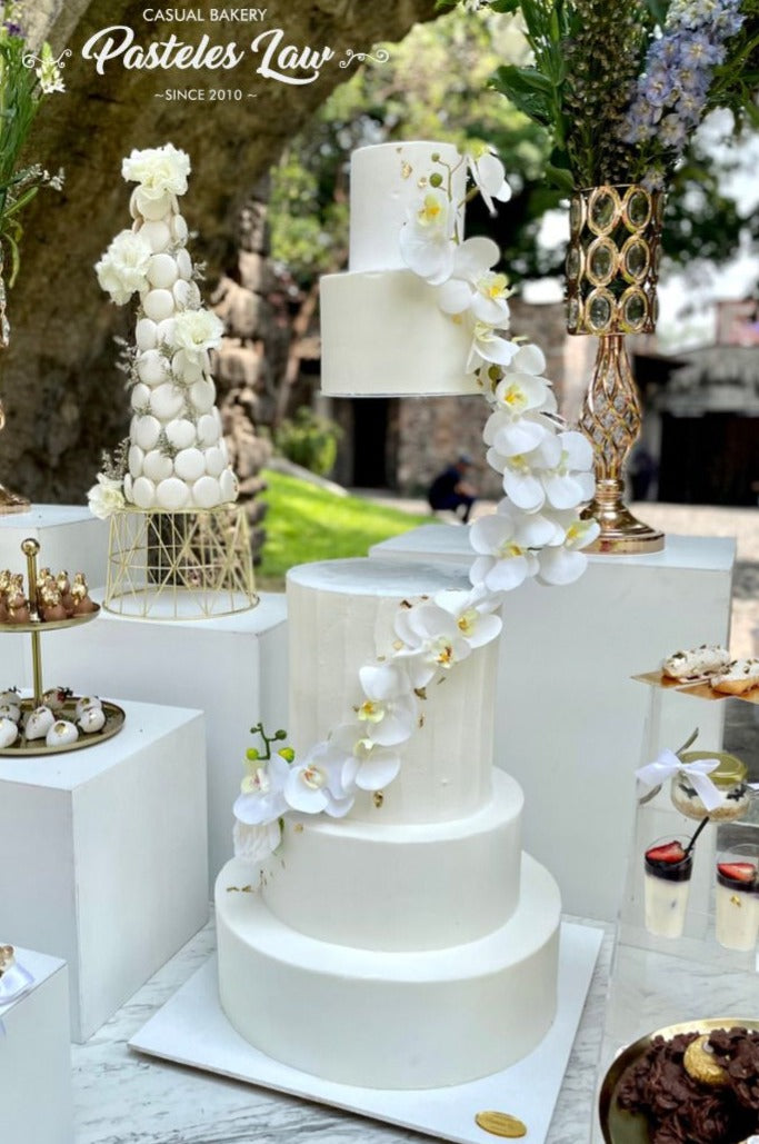 Separador flotante blanco