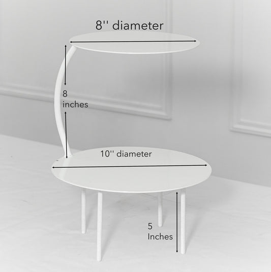 Separador flotante blanco