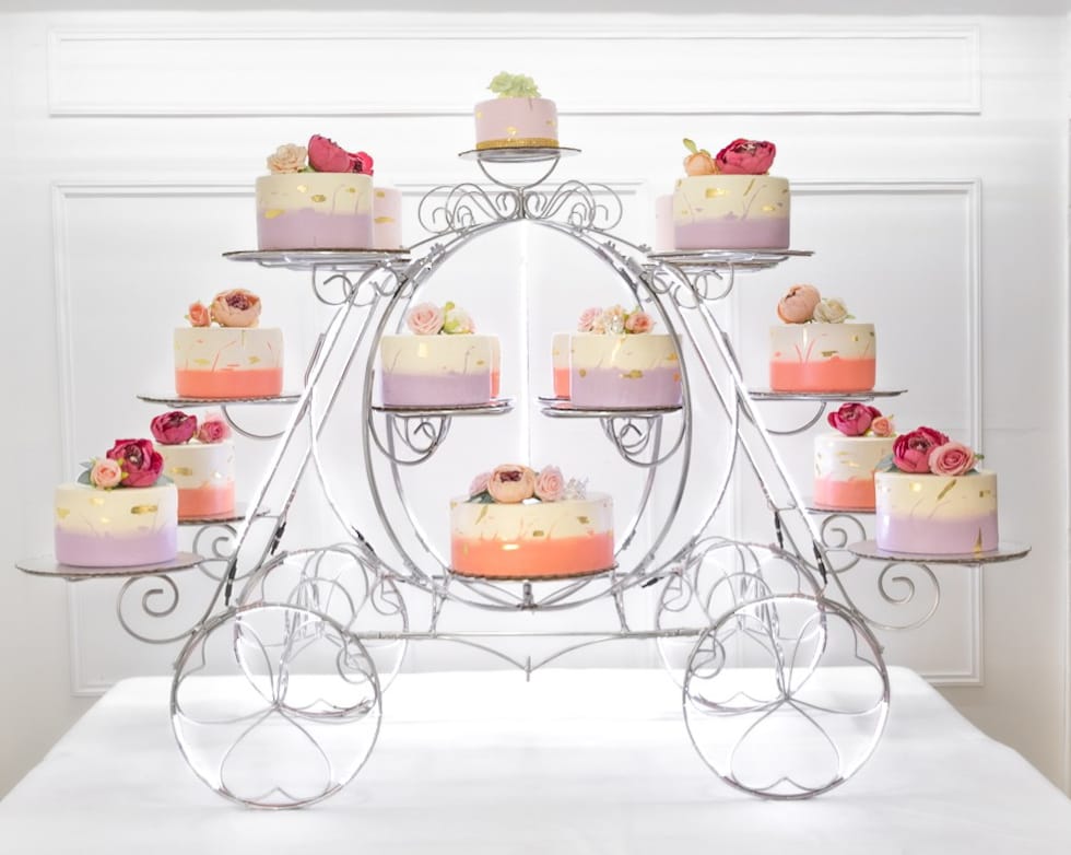 Carruaje cenicienta de 15 con luz