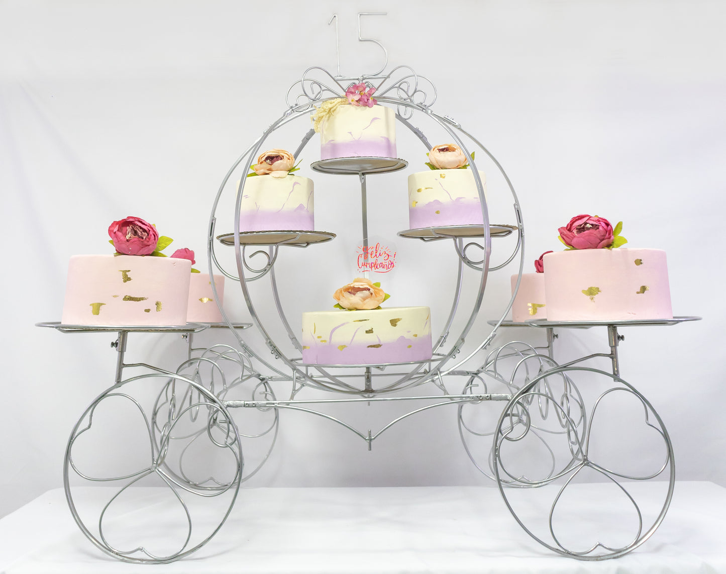 Carruaje cenicienta de 8