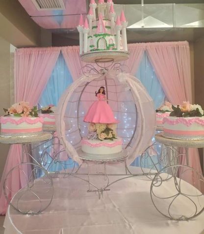 Carruaje cenicienta de 8