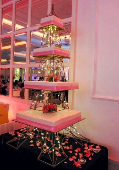 Torre Eiffel con luz