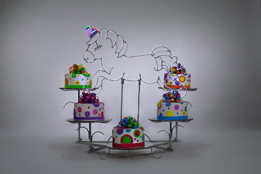 Personaje Unicornio con luz