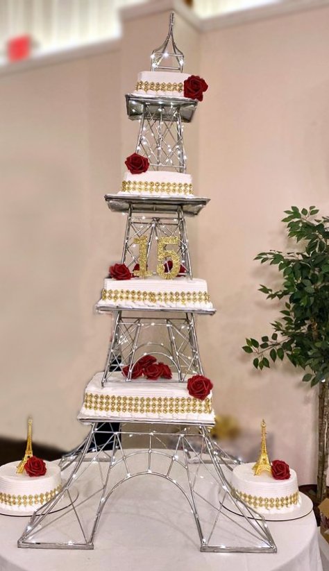 Torre Eiffel con luz