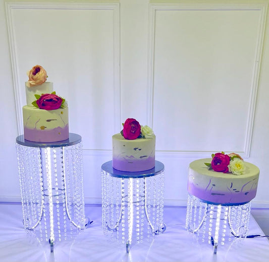 Juego de 3 con pedrería