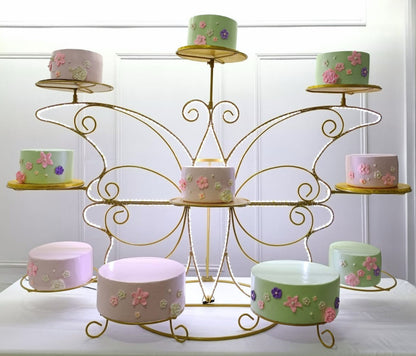 Mariposa de 10 ORO con luz