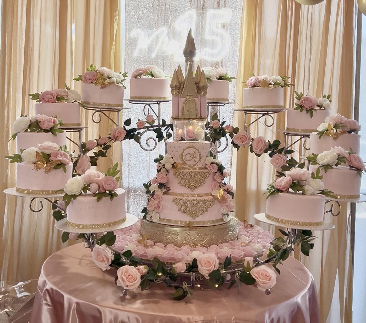 Escalinata real de 15