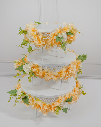 3-piece mesh flower stands