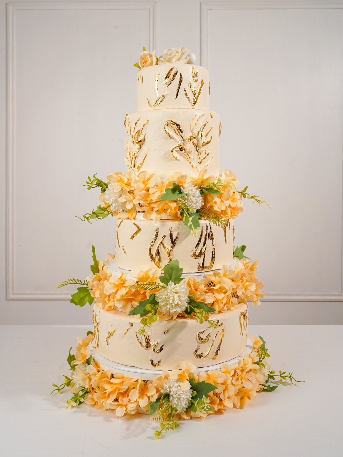 3-piece mesh flower stands