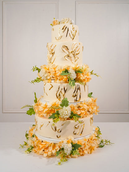 3-piece mesh flower stands