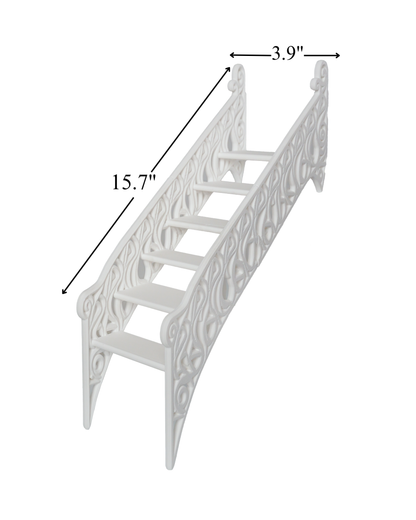 Par de escaleras decorativas