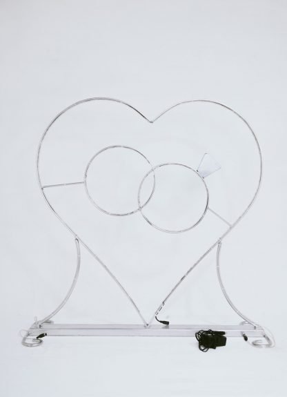 Fig. Heart with rings and light
